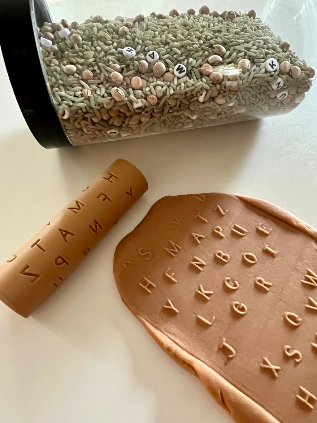 Alphabet Dough Roller Set