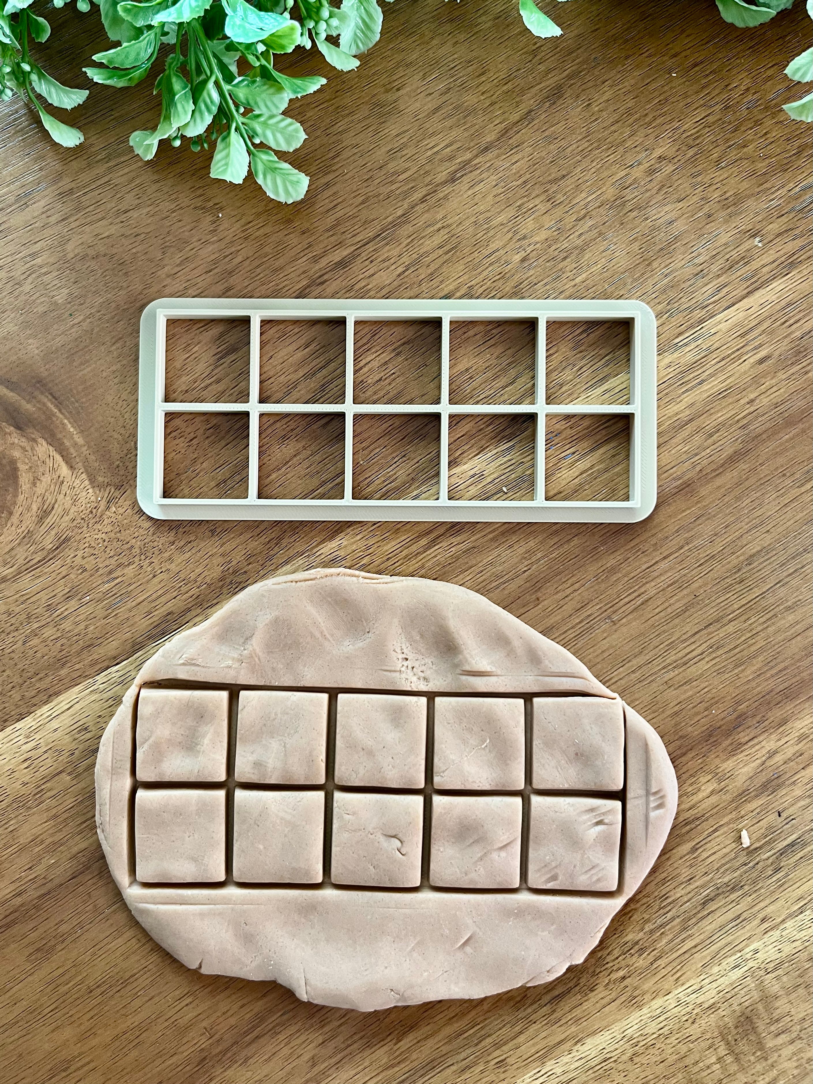 Ten Frame Dough Stamp