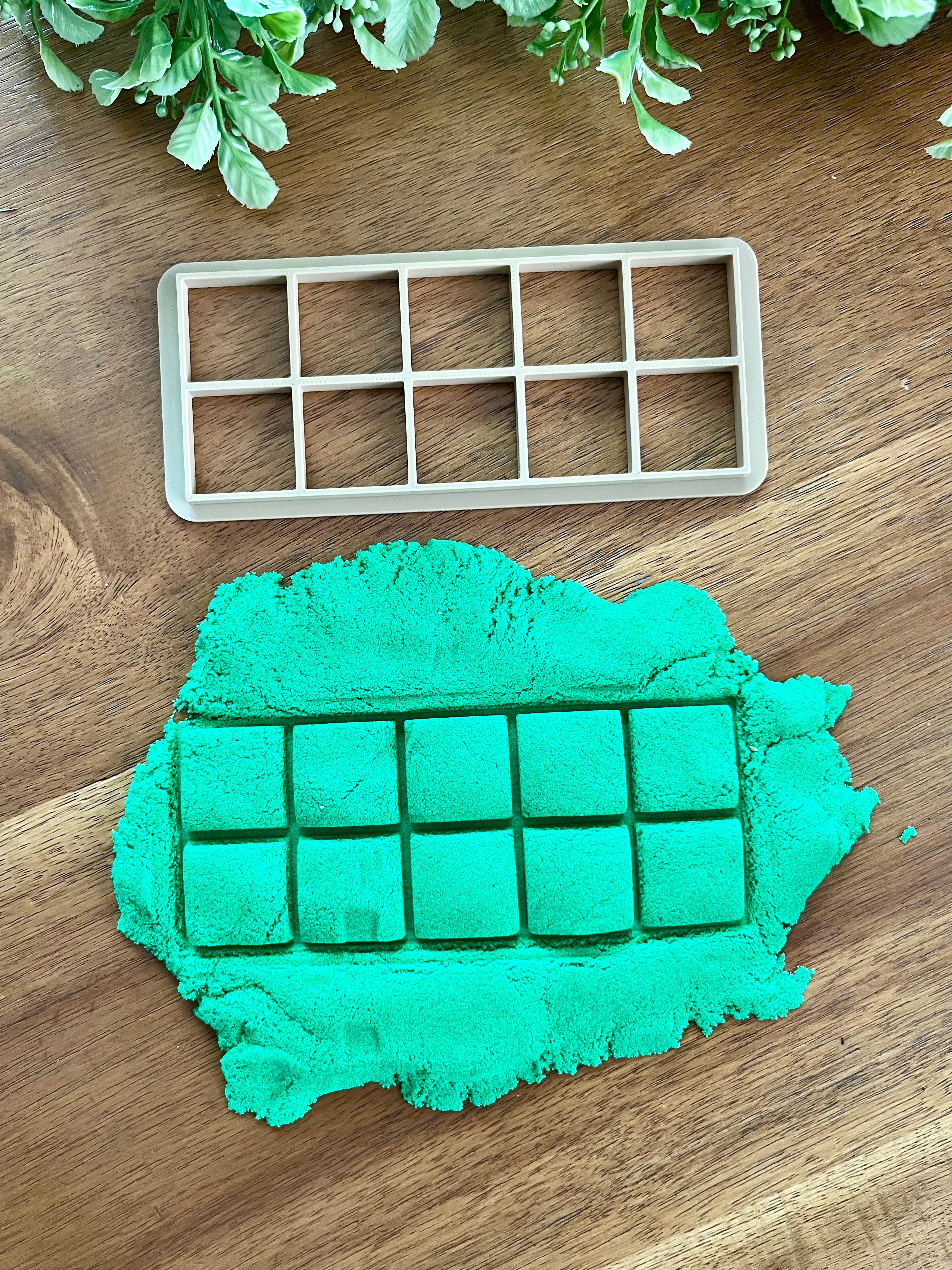 Ten Frame Dough Stamp